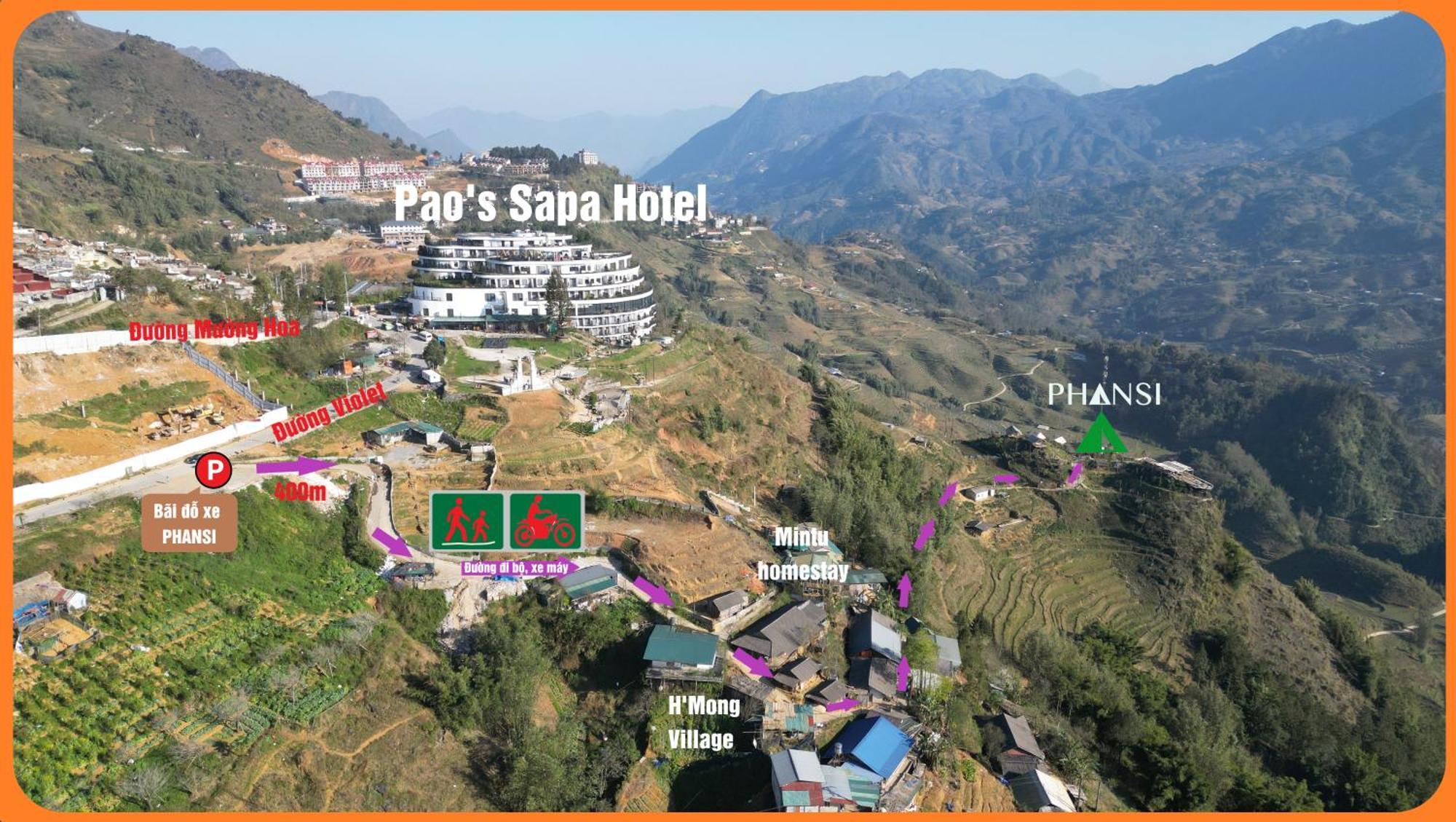 Phansi - Glamping, View Point 360, Bar & Bbq 사파 외부 사진