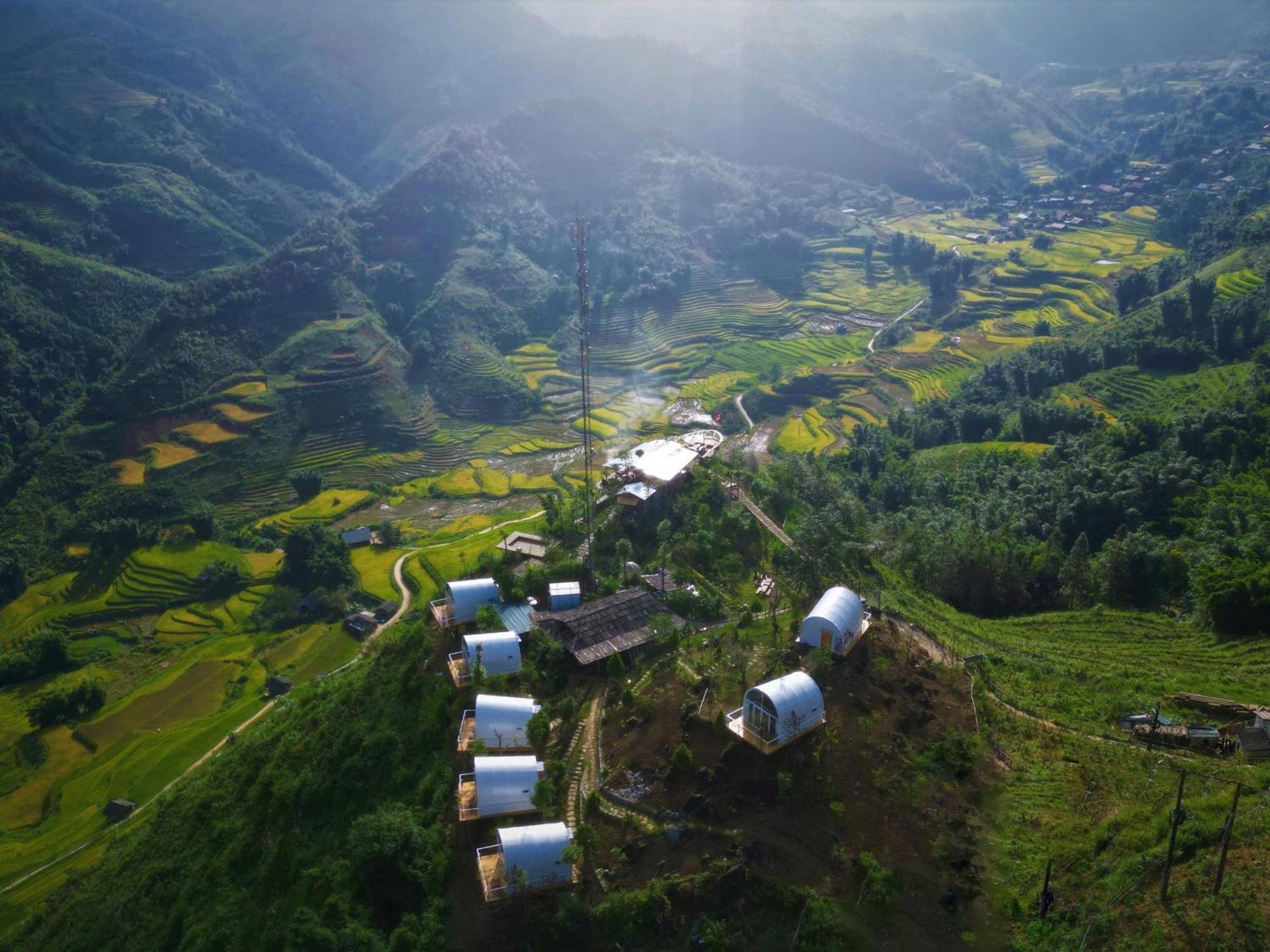Phansi - Glamping, View Point 360, Bar & Bbq 사파 외부 사진