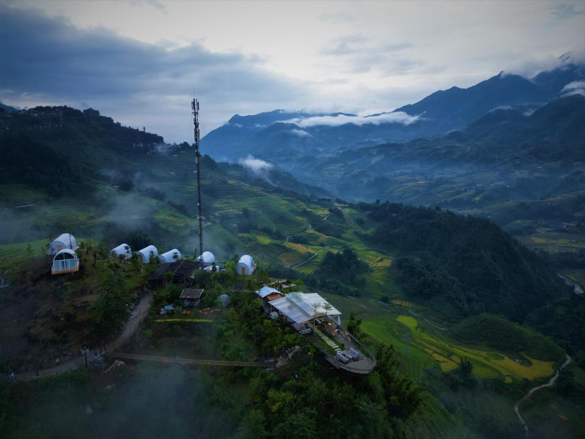 Phansi - Glamping, View Point 360, Bar & Bbq 사파 외부 사진
