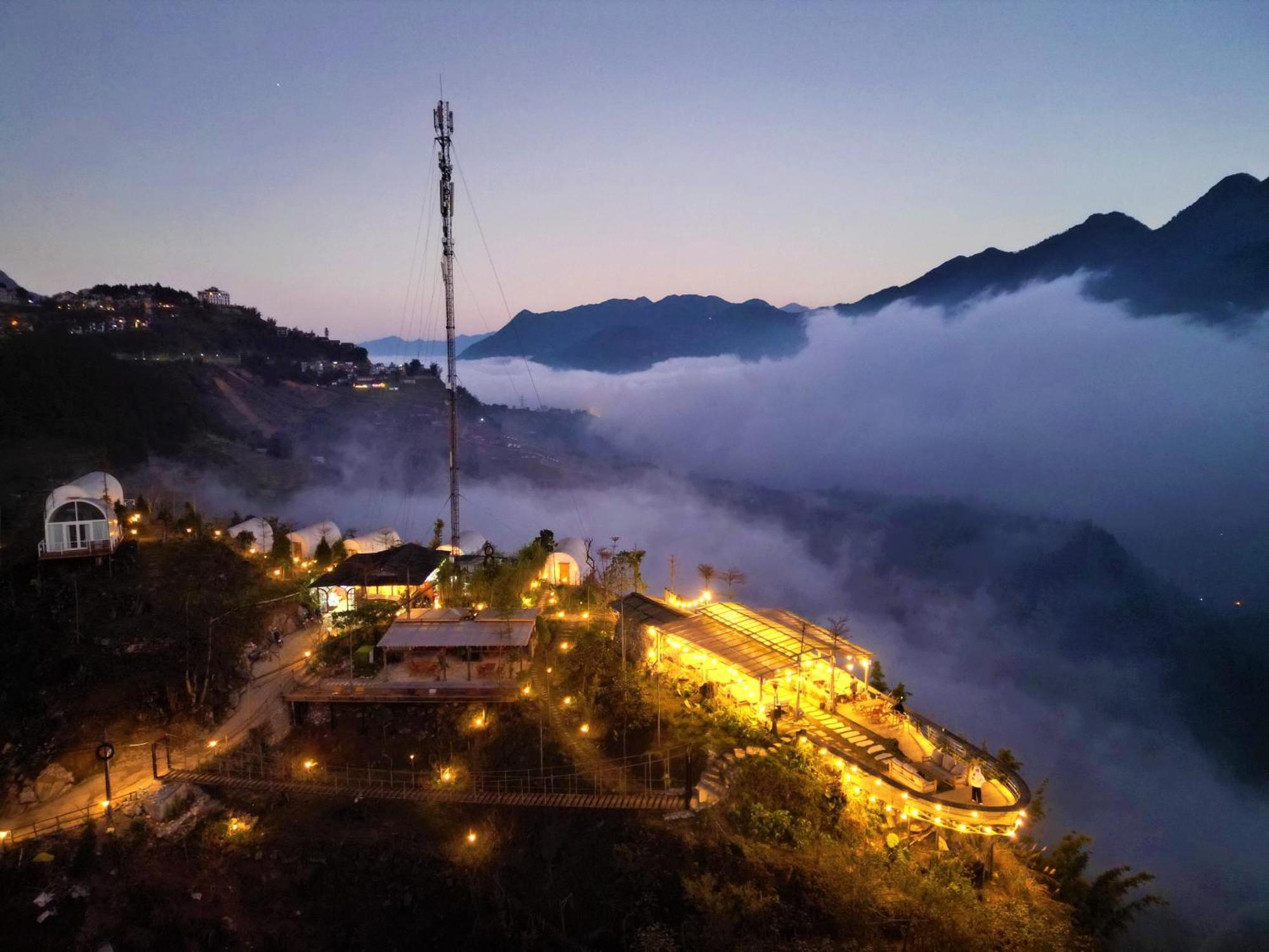 Phansi - Glamping, View Point 360, Bar & Bbq 사파 외부 사진